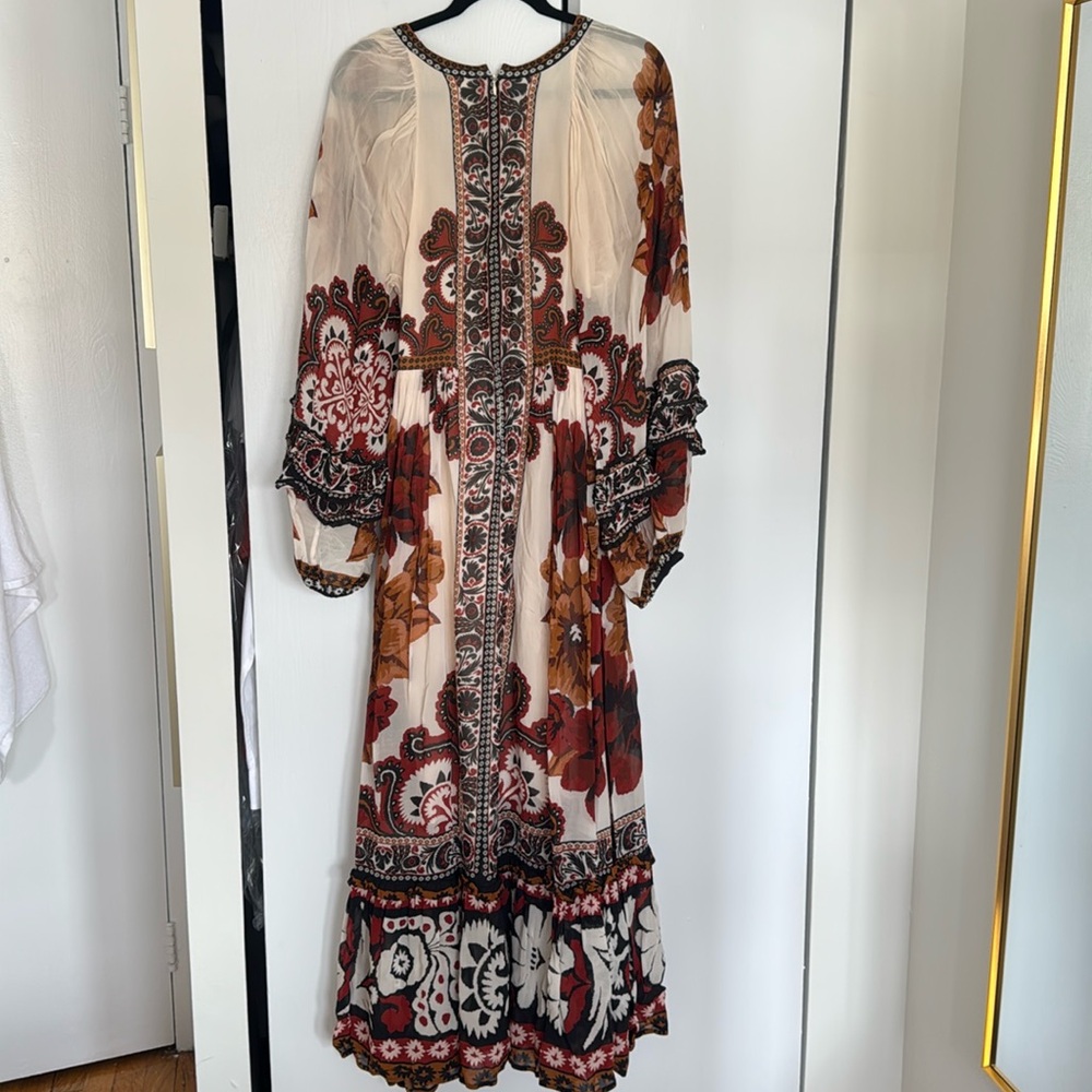 Farm Rio Long Sleeve Maxi Dress - Picture 3 of 6